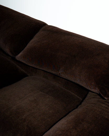 Brown Two Seater Maralunga Sofa – Cassina